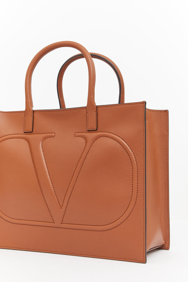 BORSA SHOPPING VLOGO WALK IN VITELLO