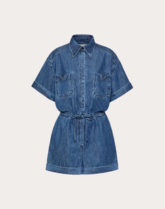Jumpsuit In Denim Chambray