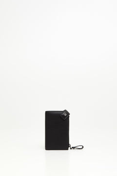 PORTACARTE CON ZIP DOT ROCKSTUD  IN VITELLO