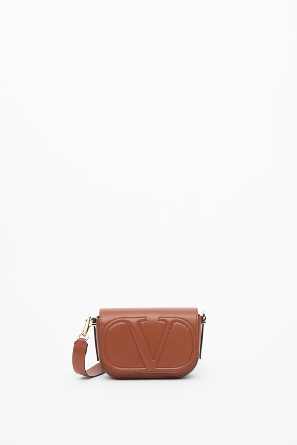 BORSA PICCOLA A TRACOLLA VLOGO WALK IN VITELLO