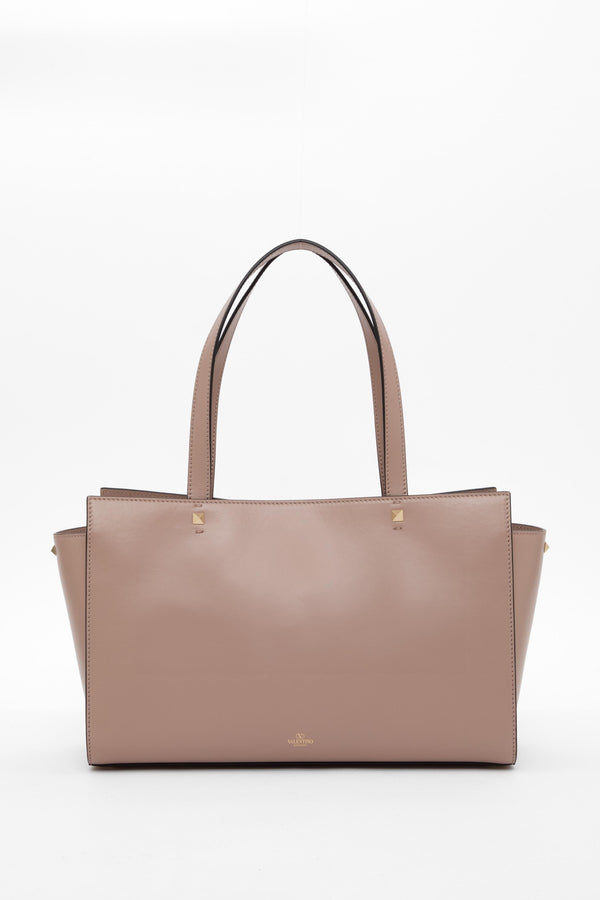 BORSA GRANDE ROCKSTUD FIERCE IN VITELLO