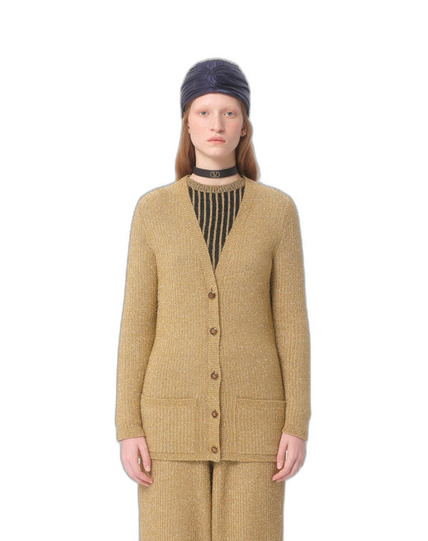 Cardigan In Lurex