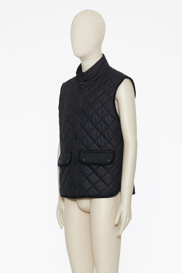 Gilet In Nylon Trapuntato