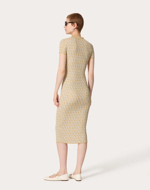 Abito In Lurex E Jacquard Toile Iconographe 