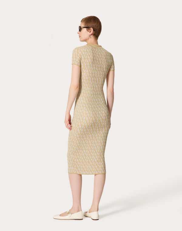 Abito In Lurex E Jacquard Toile Iconographe 