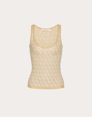 Top In Lurex E Jacquard Toile Iconographe