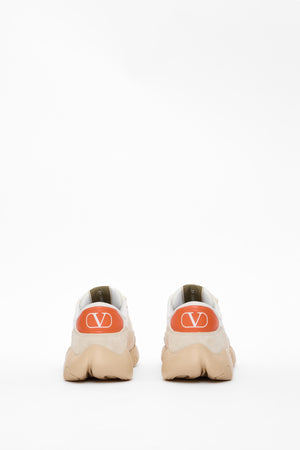 SNEAKER BUBBLEBACK IN MESH E PELLE SCAMOSCIATA 