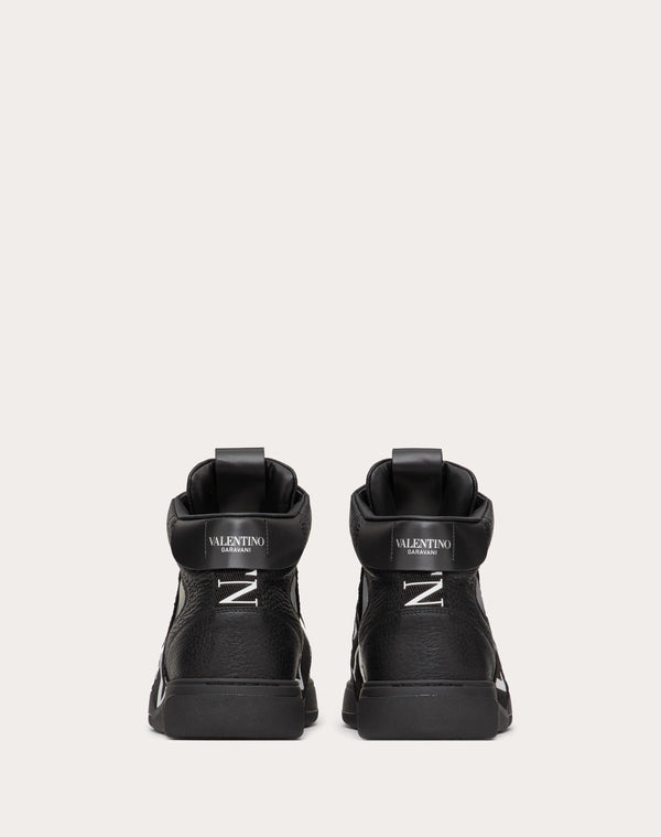 Sneaker Mid-Top Vl7N In Vitello E Nastri