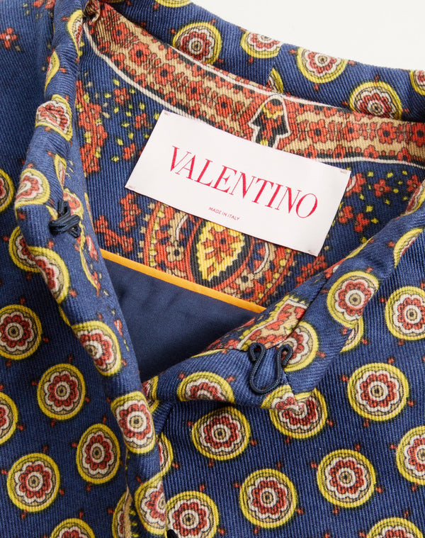 Giacca In Gabardine Paisley Medaglioni Voyage Imaginaire 