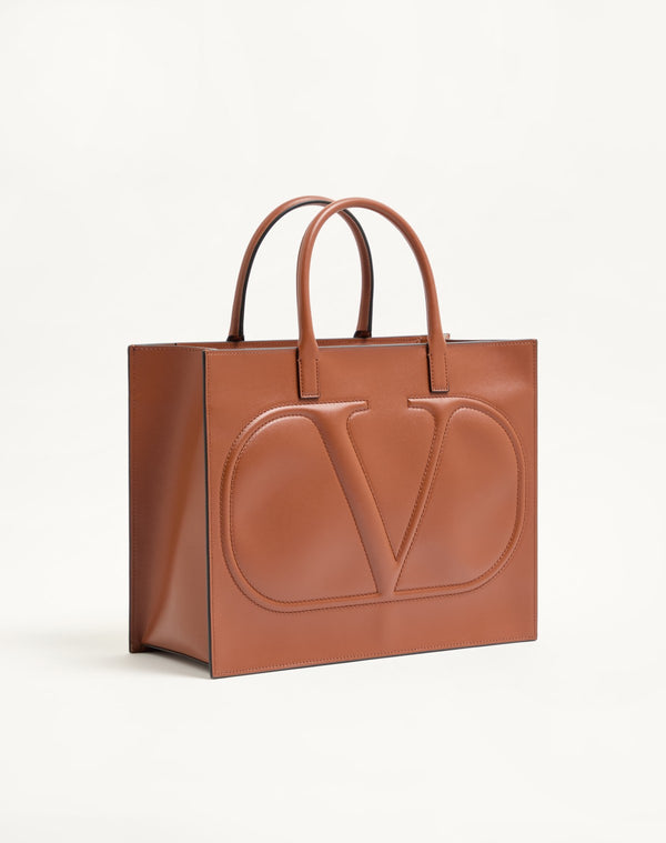 BORSA SHOPPING VLOGO WALK IN VITELLO