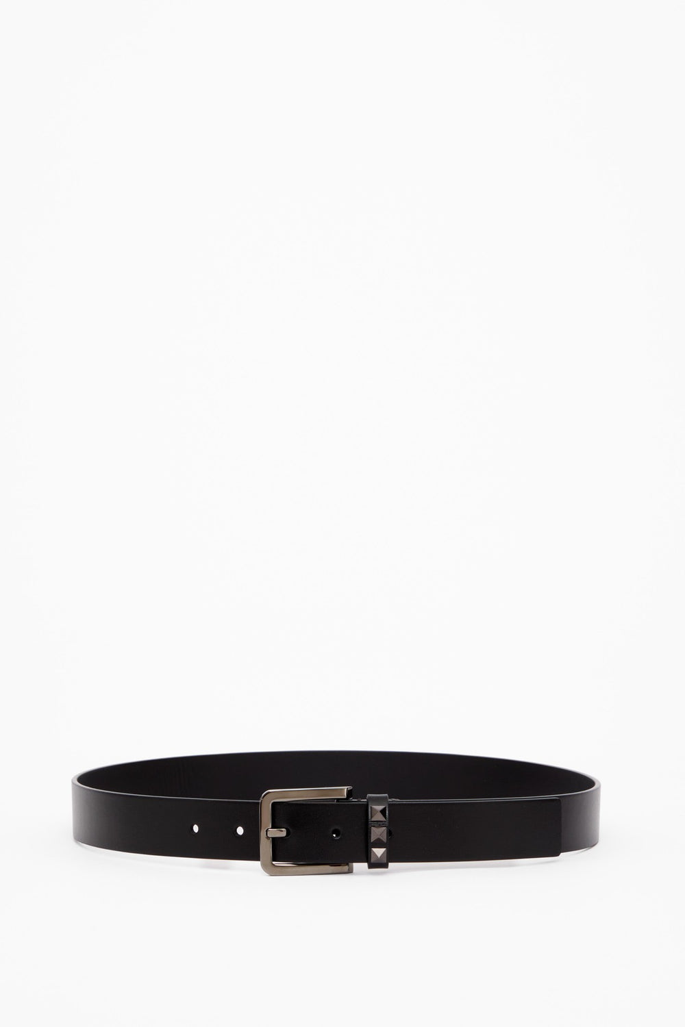 CINTURA ROCKSTUD IN VITELLO 30 MM