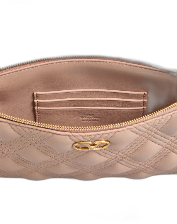 Pochette Valentino Garavani Quiltie 67 In Nappa Trapuntata
