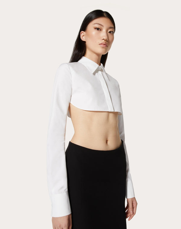 Camicia In Compact Popeline 