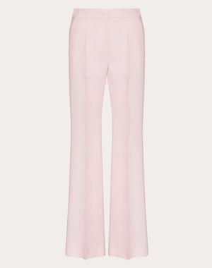 Pantaloni In Crepe Couture 