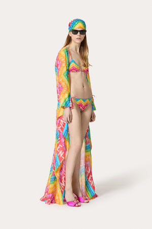 Cappa In Mussola Valentino Chevron24 