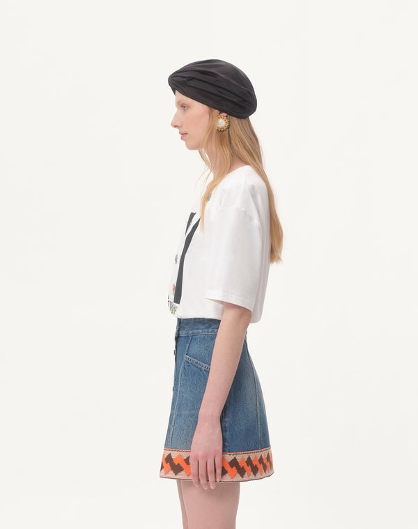 T-shirt in Cotton Jersey
