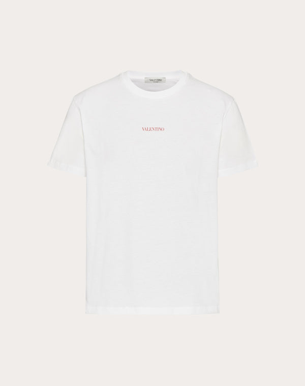 T-Shirt Con Stampa Valentino