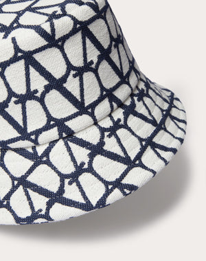 Cappello Bucket In Cotone Jacquard Toile Iconographe