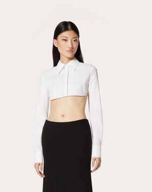 Camicia In Compact Popeline 