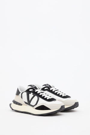 SNEAKER NETRUNNER IN TESSUTO E PELLE SCAMOSCIATA