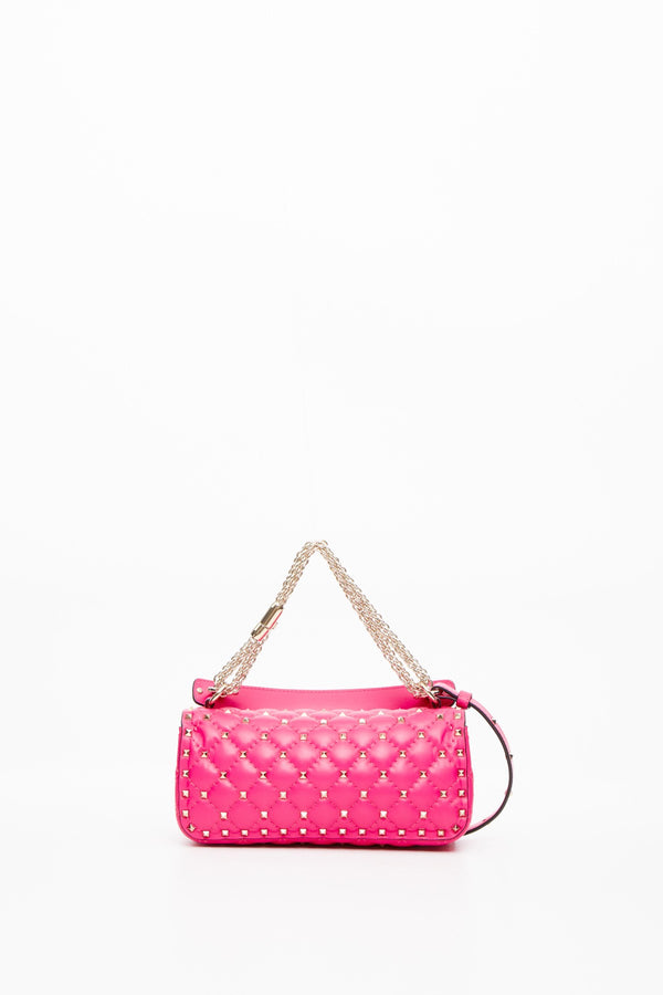 Borsa A Spalla Rockstud Spike In Vitello