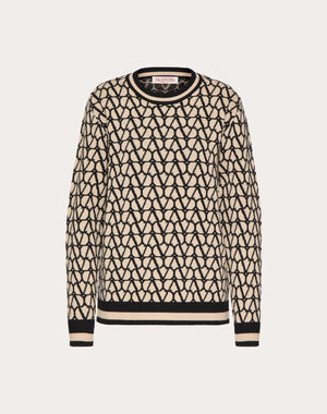 Maglia Toile Iconographe  In Lana E Jaquard