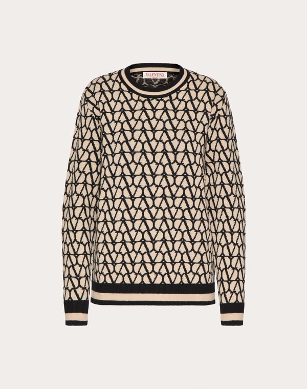 Maglia Toile Iconographe  In Lana E Jaquard