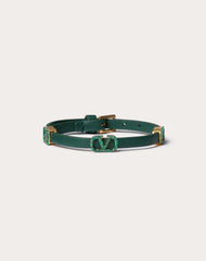 Bracciale Vlogo Signature Valentino Garavani In Pelle E Cristalli