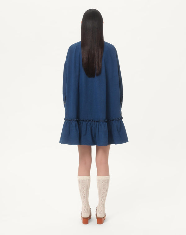 Abito In Denim Leggero 