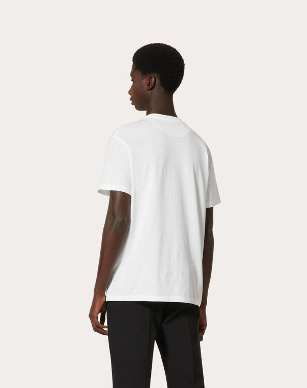 T-Shirt Con Stampa Valentino