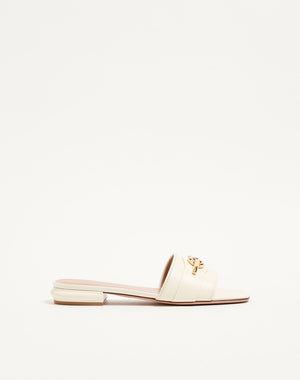 Sandalo Slide Vlogo The Bold Edition In Vitello 20Mm