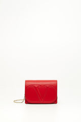 POUCH CON CATENA VLOGO WALK IN VITELLO