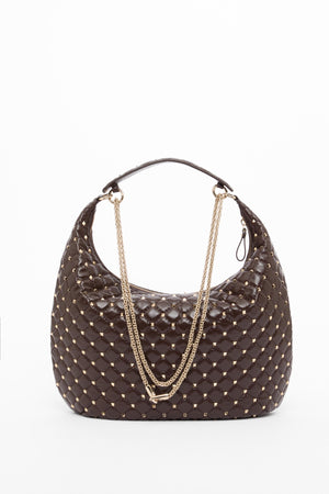 Hobo Rockstud Spike In Vitello