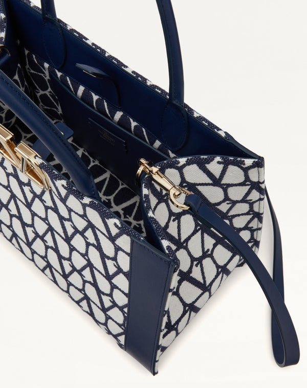 Borsa Media A Mano Vlogo Signature In Cotone Toile Iconographe