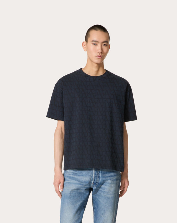 T-Shirt In Cotone Con Stampa Toile Iconographe