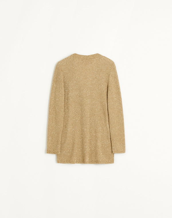 Cardigan In Lurex