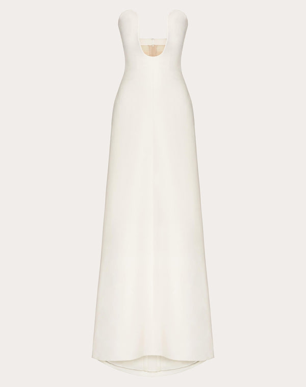 Abito Da Sera In Crepe Couture