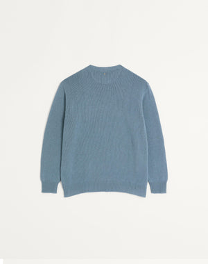 Maglione Girocollo In Cashmere Con Borchia