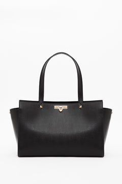BORSA GRANDE ROCKSTUD FIERCE IN VITELLO GRANATO