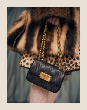 Borsa A Spalla Piccola Valentino Garavani Quiltie 67 In Nappa Trapuntata