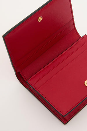 PORTAFOGLIO PICCOLO VLOGO THE BOLD EDITION IN VITELLO