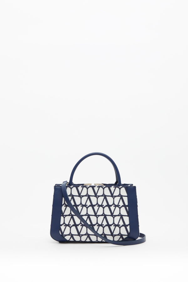 Borsa Piccola A Mano Vlogo Signature In Cotone Toile Iconographe