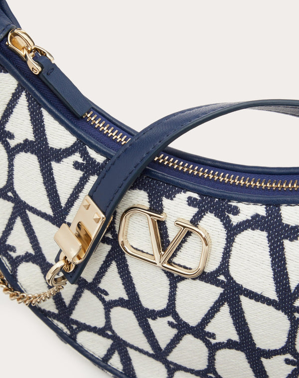 Mini Hobo Vlogo Signature In Cotone Toile Iconographe