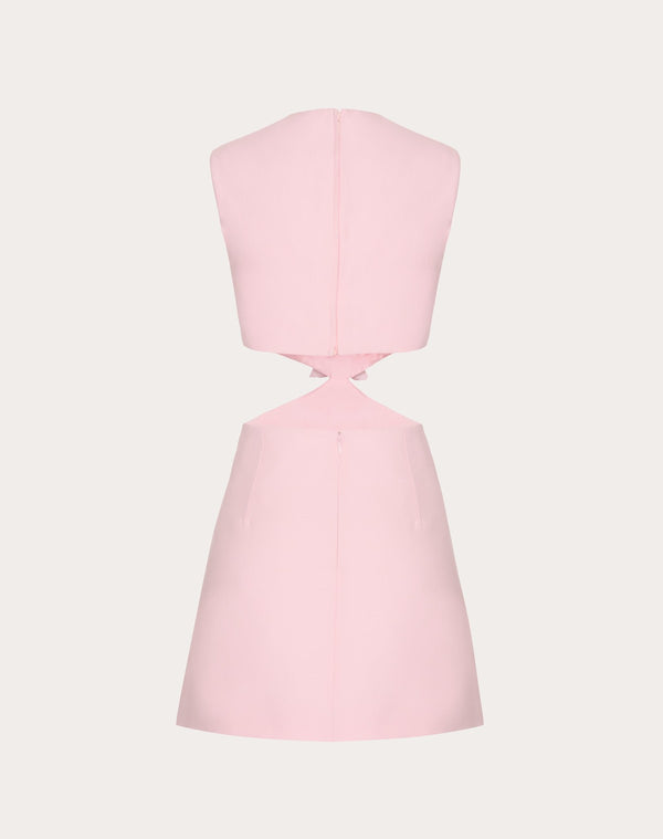 Abito In Crepe Couture Ricamato