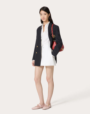 Borsa A Spalla Piccola Valentino Garavani Ohval In Vitello Nappato