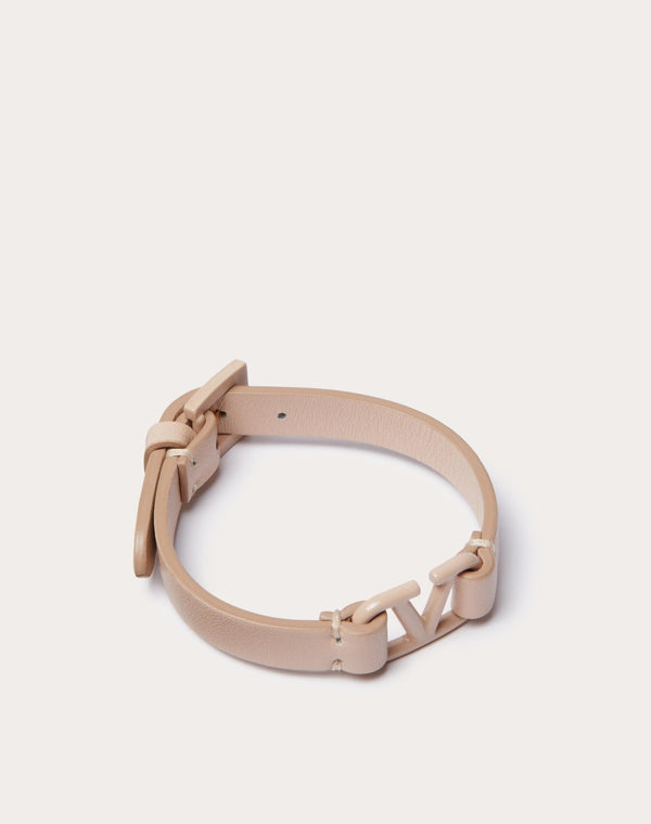 Bracciale Vlogo Signature Valentino Garavani In Pelle E Metallo