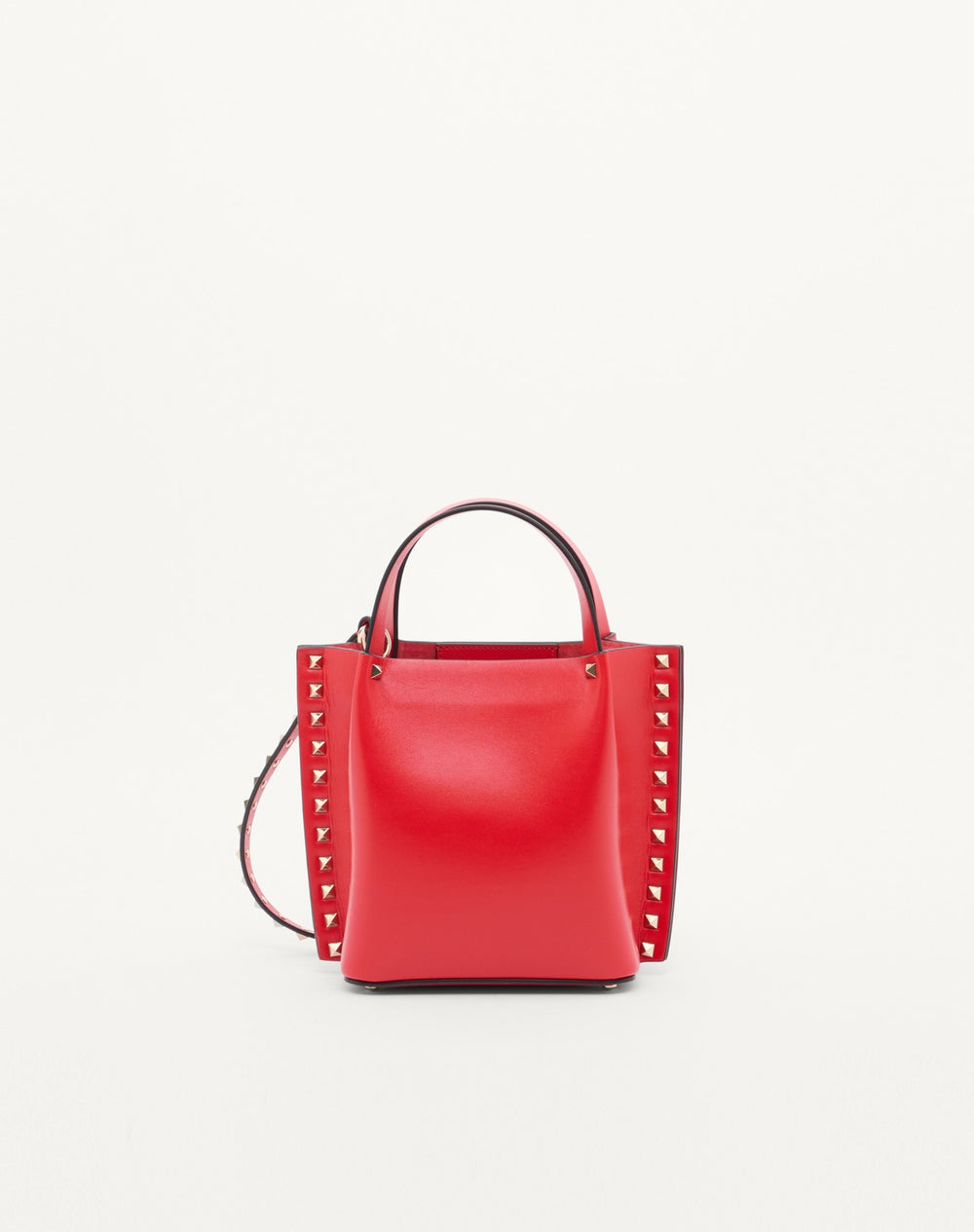BORSA SHOPPING PICCOLA ROCKSTUD IN VITELLO