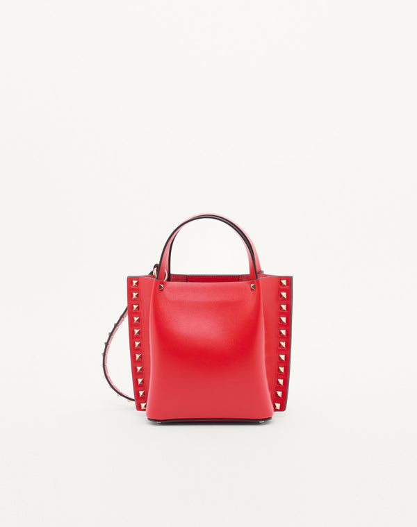 BORSA SHOPPING PICCOLA ROCKSTUD IN VITELLO