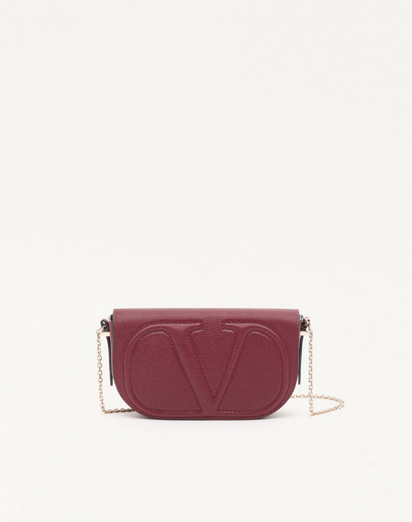 Pouch Con Catena Vlogo Walk In Vitello