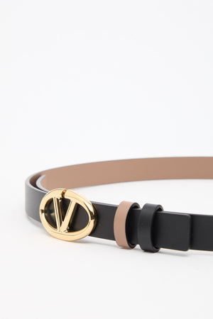 Cintura Reversibile Vlogo The Bold Edition In Vitello 20 Mm